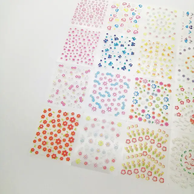 3D Nail Decoration Nail Sticker Set Style 19 - Shop at LoveMi