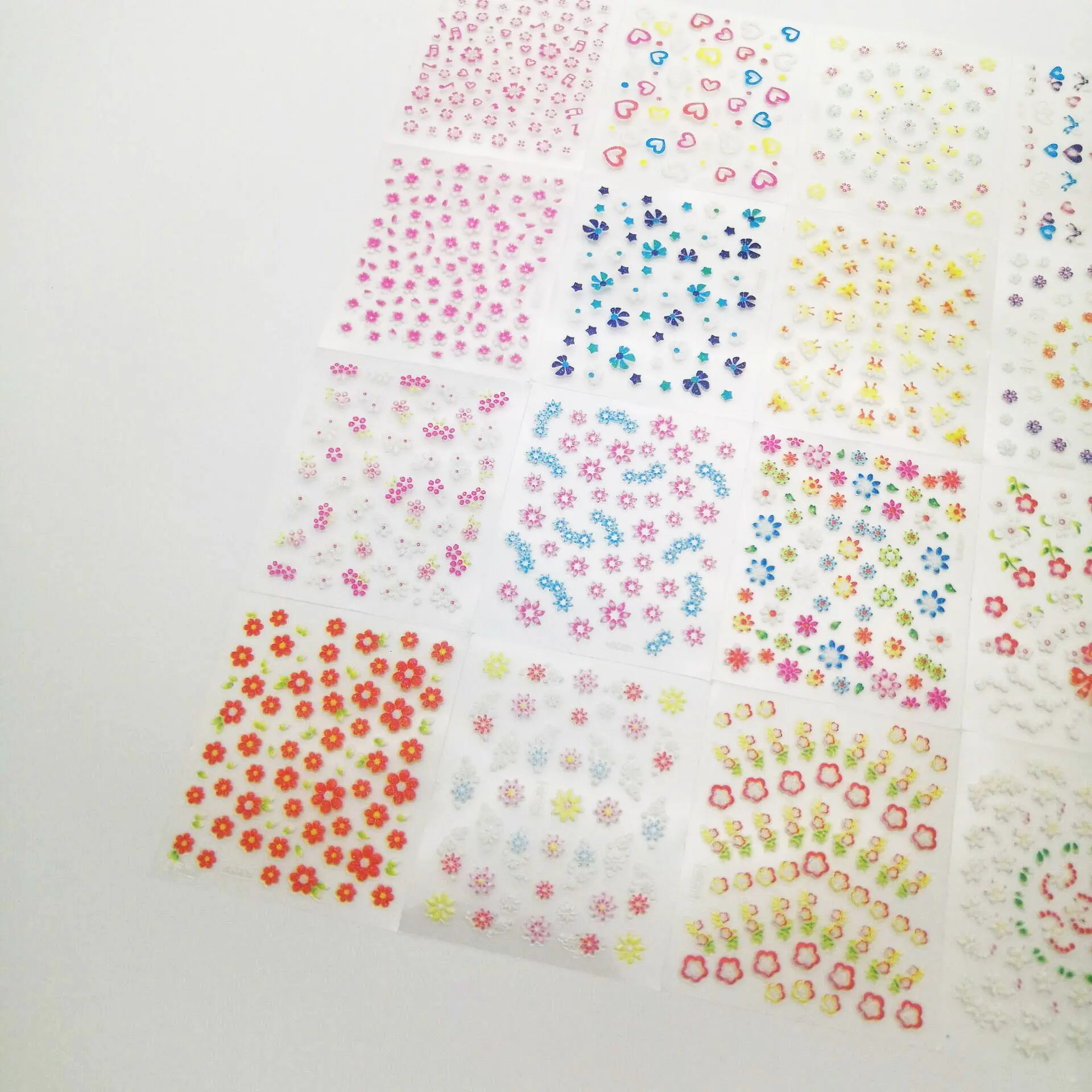 3D Nail Decoration Nail Sticker Set - Style 19
