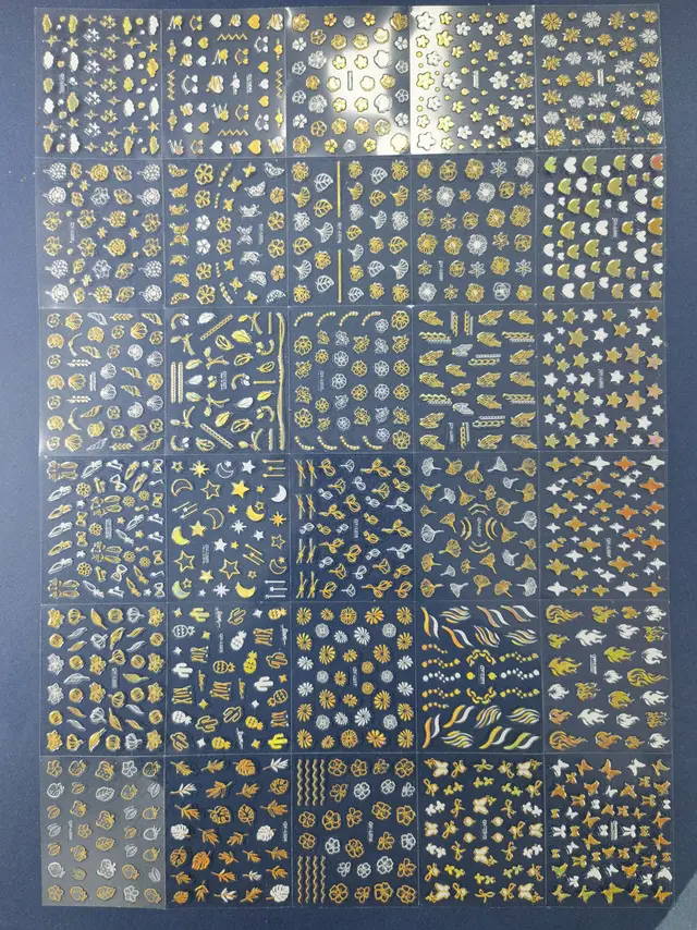 3D Nail Decoration Nail Sticker Set Style 23 - Shop at LoveMi