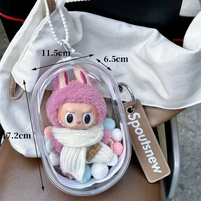 Cotton Doll Going Out Dust proof Bag Transparent Meatball Bag - Shop at LoveMi