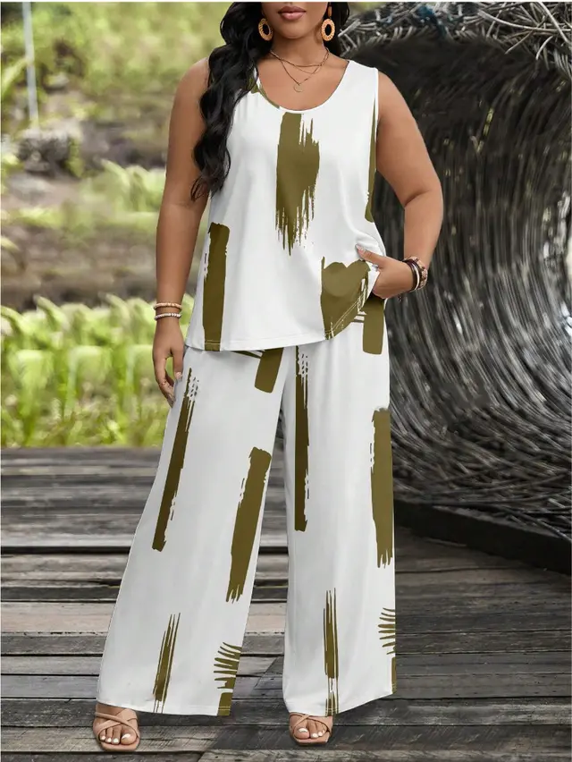Fashion Personality Fashion Wide Leg Pants Women's Suit Tz00204 - Shop at LoveMi