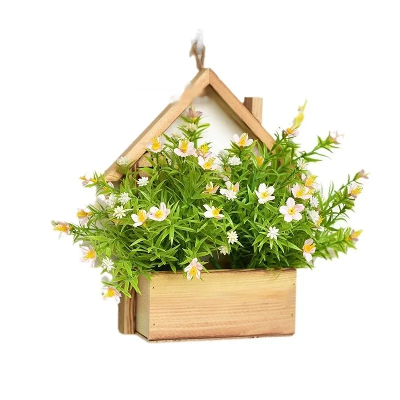 Home Personality Wall Decorations Flower Basket - 17X9X27Cm - View 1