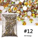 Resin Flat Magic Color Nail Rhinestone-sticking Handmade Ornament - Color 12