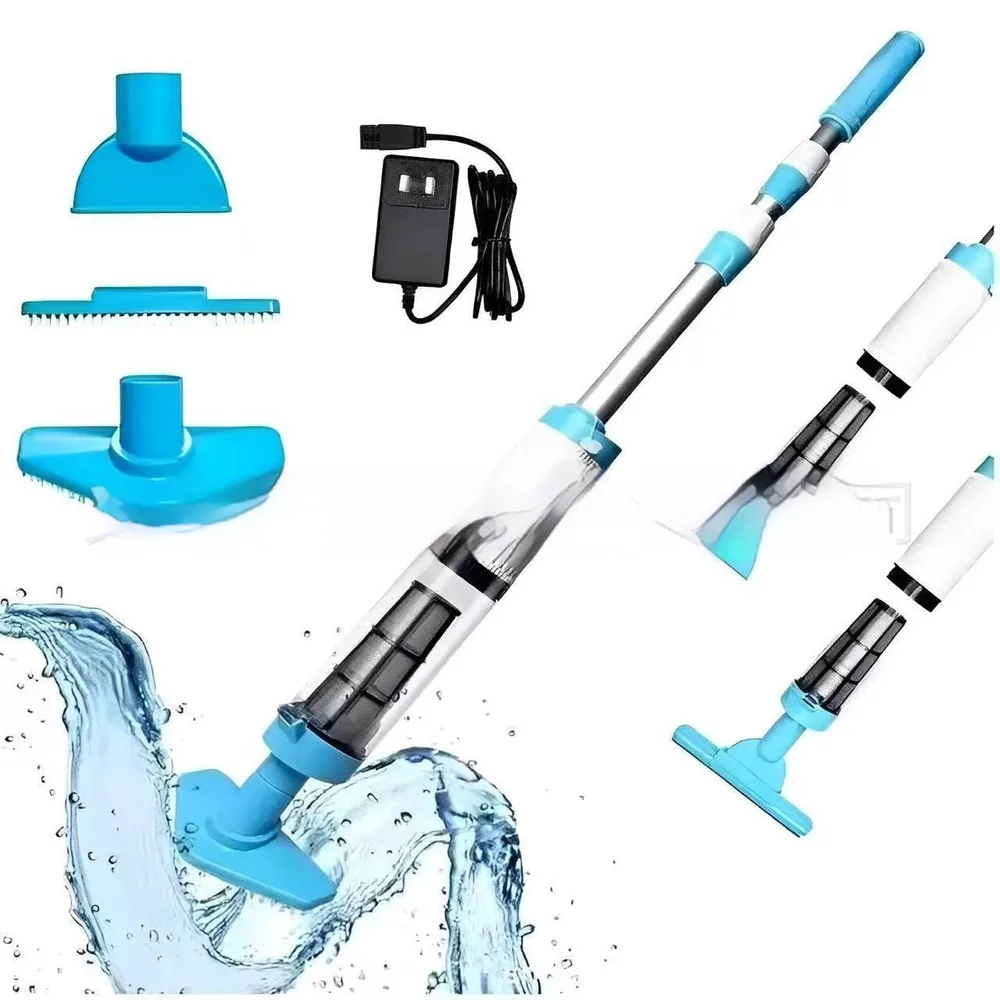 Wireless Vacuum Cleaner For Fish Pond Underwater Rechargeable - Eu - View 1