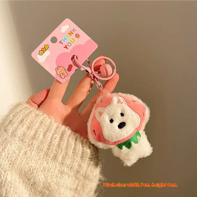 Cartoon Cute Plush Key Chain Backpack Pendant 3658 Keychain - Shop at LoveMi