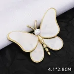 11 Golden Edged Butterflies