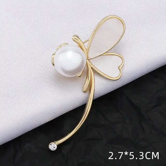 Bowknot Flower Clothes Decorative Corsage Accessories 15 Golden Butterfly Beads - Shop at LoveMi