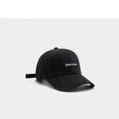 Baseball Cap Soft Top Sun Hat Show Face Small Black - Shop at LoveMi