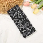 Punk Metal Circle Hip Hop Pullover Hair Band - Black Cashew Nut Color