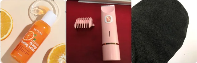 2 In 1 Hair Remover Women's Double Head Shaver Private Pubic Hair Trimmer Electric Razor Wet Dry Electric Body Hair Set - Shop at LoveMi