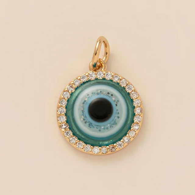 Food Rose Cherry Love Weather Cross Rectangular Pendant Eyeball - Shop at LoveMi
