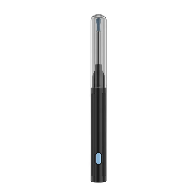 Charging Luminous Ear Pick WIFI Ear Cleaning Device Visual Earpick P6S Black English Version - Shop at LoveMi