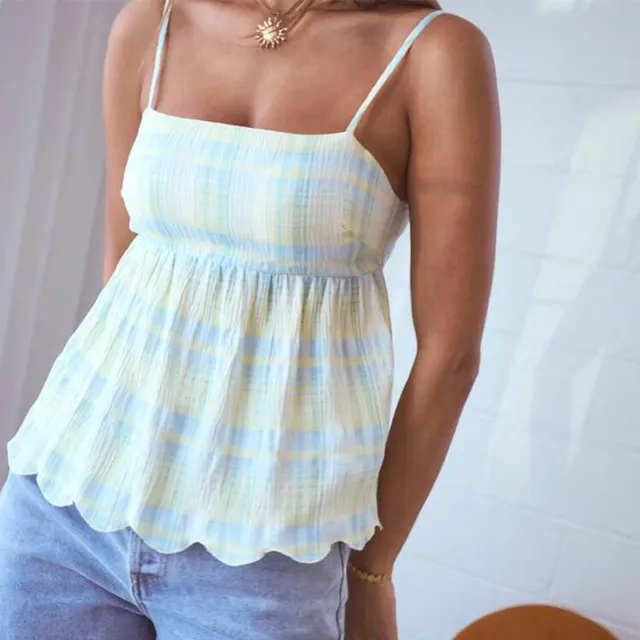 Women's Holiday Lace Sling Small Tank Top Top Color - Shop at LoveMi