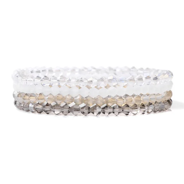 Artificial Crystal Elastic String Bracelet For Women Fk2253 - Shop at LoveMi