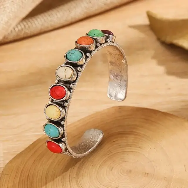 Bohemian Style Ladies' Bracelet Alloy Fashion Mixed Color - Shop at LoveMi