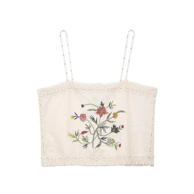 Embroidered Top Casual Shorts Suit Top - Shop at LoveMi