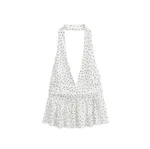 White Polka Dot