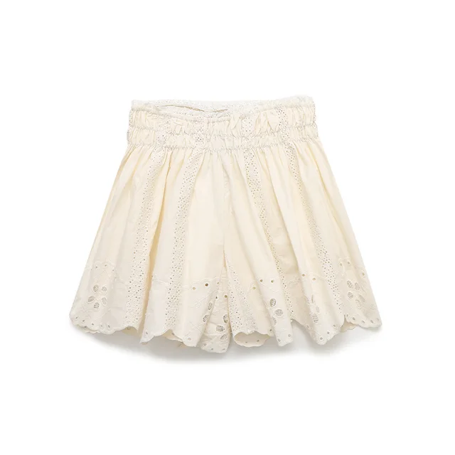 Embroidered Strap Top And Shorts Skirt - Shop at LoveMi