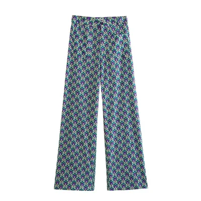 Cotton Printed Top Printed Pants Pants - Shop at LoveMi