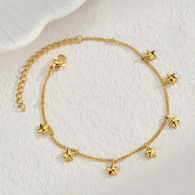 Simple Niche High Sense Bracelet Five Pointed Stars - Shop at LoveMi