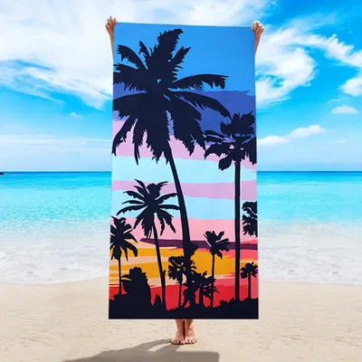 Quick drying Microfiber Beach Bath Towel Double sided Velvet St050 180X90Cm - Shop at LoveMi