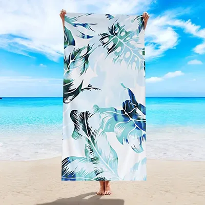 Quick drying Microfiber Beach Bath Towel Double sided Velvet St100 150X75Cm - Shop at LoveMi
