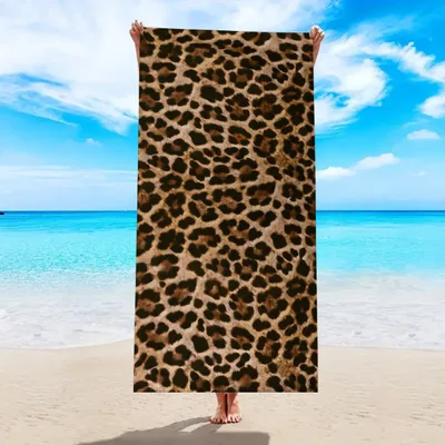 Quick drying Microfiber Beach Bath Towel Double sided Velvet St109 180X90Cm - Shop at LoveMi