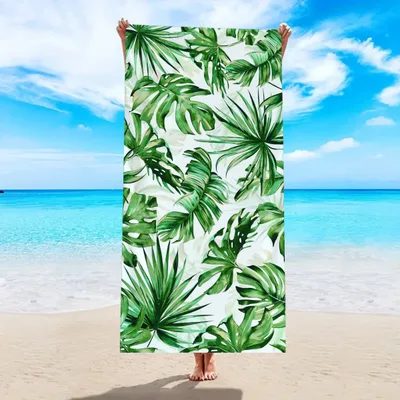 Quick drying Microfiber Beach Bath Towel Double sided Velvet St135 150X75Cm - Shop at LoveMi