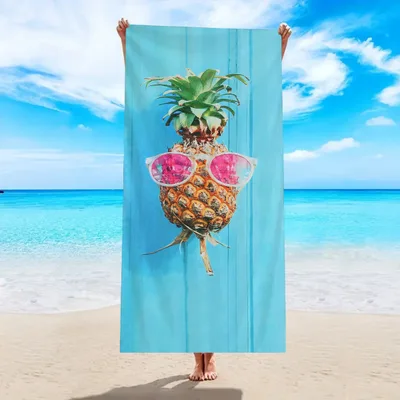 Quick drying Microfiber Beach Bath Towel Double sided Velvet St152 180X90Cm - Shop at LoveMi