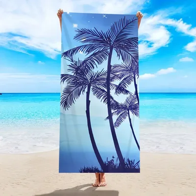 Quick drying Microfiber Beach Bath Towel Double sided Velvet St186 150X75Cm - Shop at LoveMi