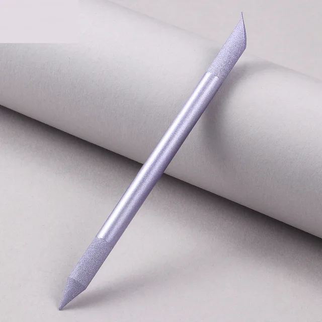 Nail Surface Polishing Tool Crystal Carving Frotton Exfoliating Purple - Shop at LoveMi