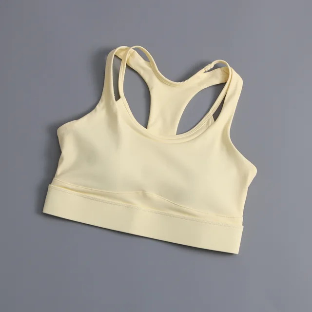Women's Fashion Personality Yoga Workout Vest Yellow - Shop at LoveMi