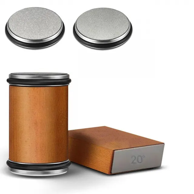 Household Multi functional Kitchen Sharpening Stone Wood Color Sharpener - Shop at LoveMi