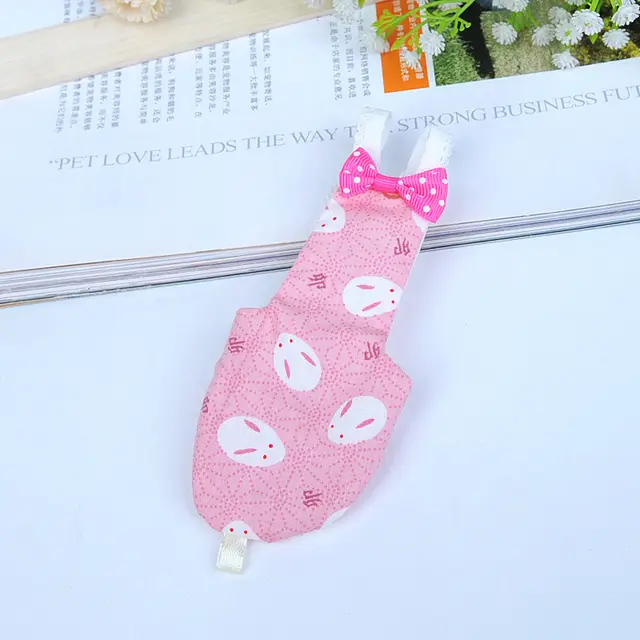 Creative Printing Pet Birds Parrot Clothing Baby Diapers Pink Rabbit - Shop at LoveMi