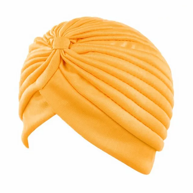 Toque Ethnic Turban Watermelon Nightcap Golden Yellow - Shop at LoveMi