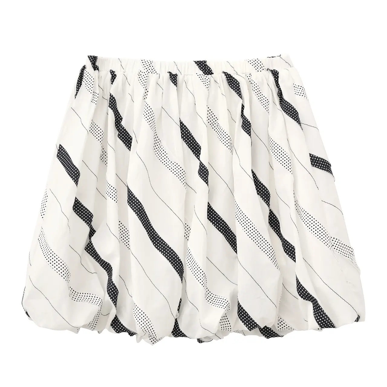 Five-point Fashion Slimming Bud Skirt For Women - White