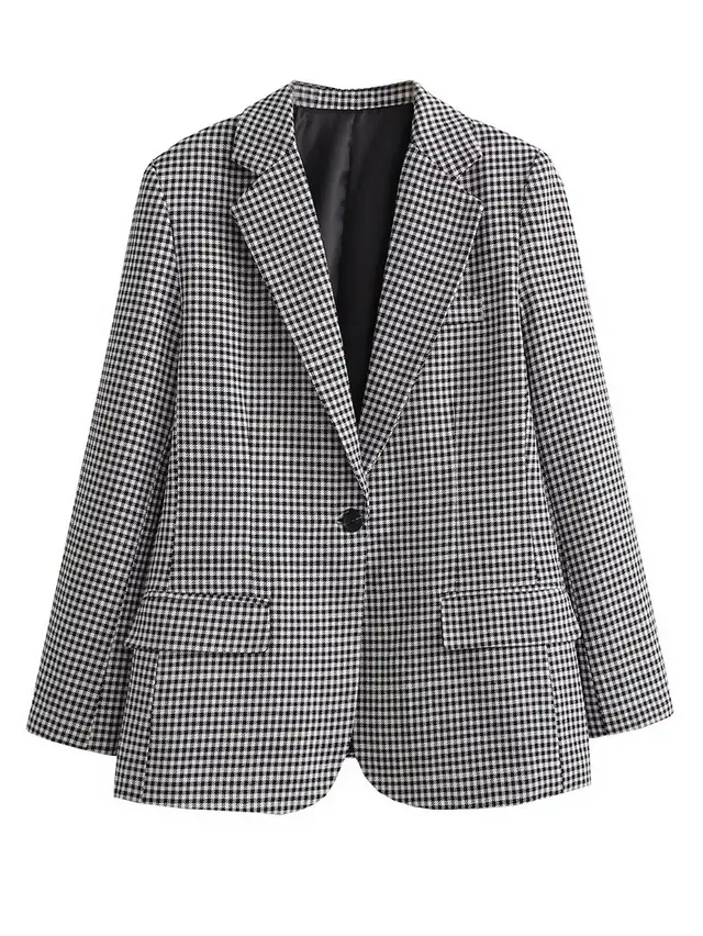 New Summer Loose Casual 3 Colors One Button Suit Coat Gray - Shop at LoveMi