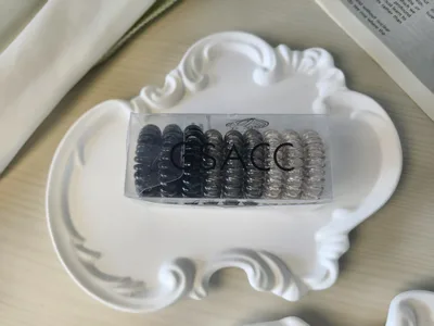 Traceless Phone Line Hair Ring Hairband Deep Coffee Series - Shop at LoveMi