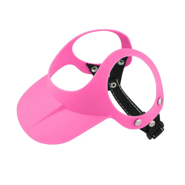 Creative And Versatile Outdoor Sunscreen Pet Accessories Headwear Pink S - Shop at LoveMi