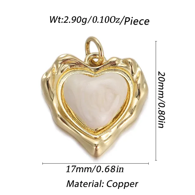Oil Dripping Red Love Pendant Micro Inlaid Zircon Accessories Ysn055 10 - Shop at LoveMi