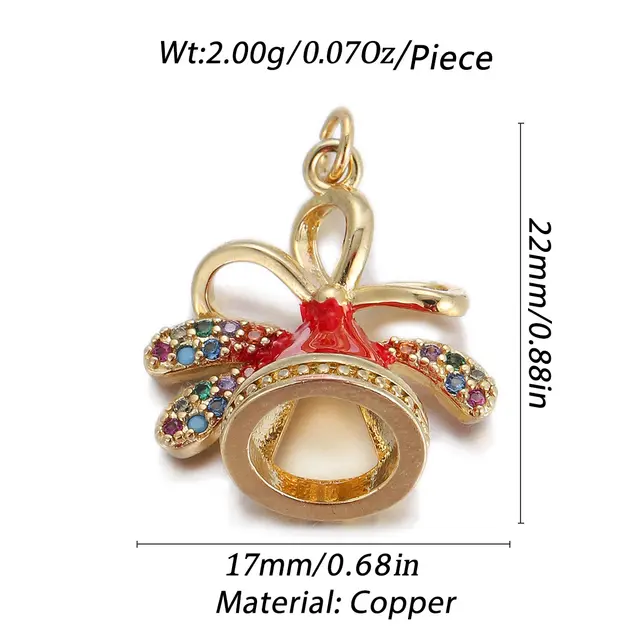 Love Drop Oil Pendant Micro inlaid Diy Bracelet Necklace Accessories Ysn063 01 - Shop at LoveMi