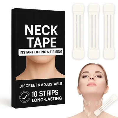 Neck And Face Lifting Tape Patch Tightening Strip 10 Stickers - Shop at LoveMi