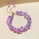 1 Purple Crystal Bracelet