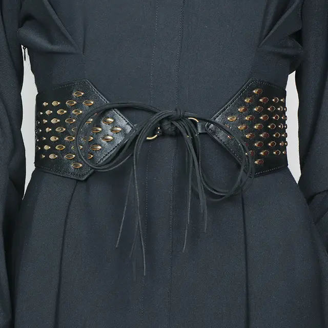 Women's Bohemian Vacation Style Waist Seal Black - Shop at LoveMi