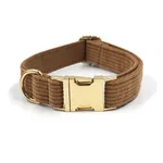Pet Collar Traction Rope Bow Garbage Pack Chest And Back Five-piece Set - Collar
