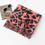 Leopard Print Rubber Red