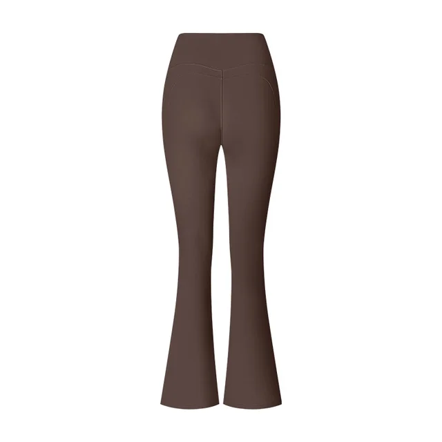 Autumn And Winter New Flared Pants Solid Color Sports Long sleeve Suit Ebony Gray - Shop at LoveMi