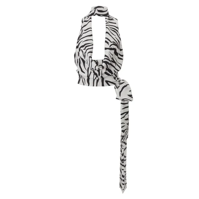 V-neck Hot Girl Trendy Wild Vest Fashion Halter Top - Color European Size - View 1