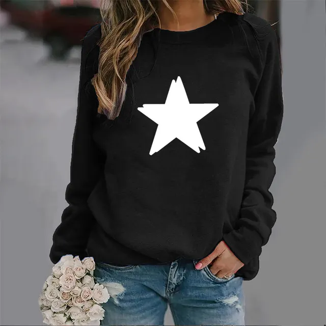 Women's Autumn Printed Sports Top Black - Shop at LoveMi