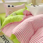 Rose Red With Apple Green